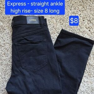 Express black jeans